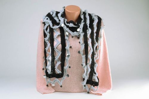 Unusual crochet scarf  - MADEheart.com