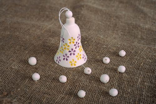Colgante cerámico de interior - campanilla - MADEheart.com