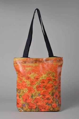 Borsa da donna fatta a mano accessorio da donna borsa originale con stampa - MADEheart.com