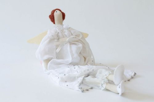 Giocattolo morbido fatto a mano pupazzo da bambini angioletto interessante - MADEheart.com