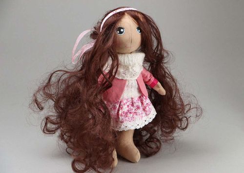 Текстильная кукла - MADEheart.com