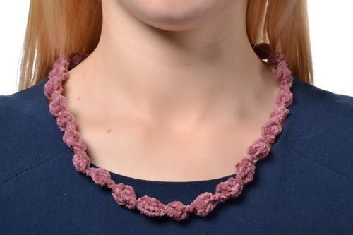 Textile necklace-bracelet - MADEheart.com