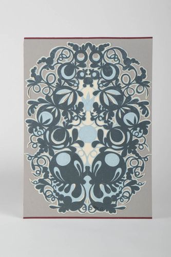 Deko Bild handmade Gemälde modern Wand Deko Geschenk zum Einzug ajour schön - MADEheart.com