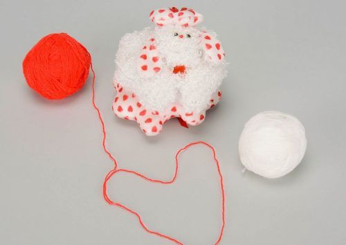 Soft toy Sheep in love - MADEheart.com