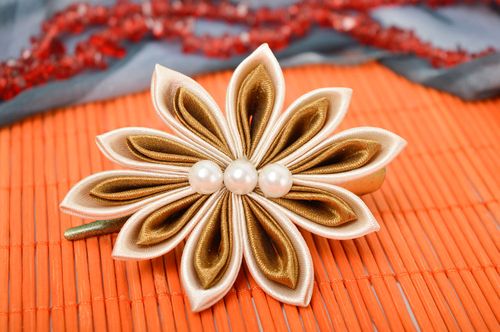 Handmade Frisur Haarspange festlicher Haarschmuck Accessoire für Haare - MADEheart.com