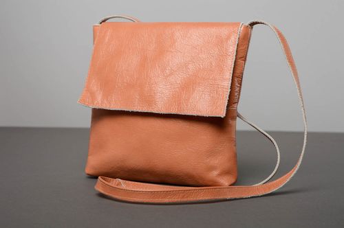 Casual leather purse Pastel - MADEheart.com