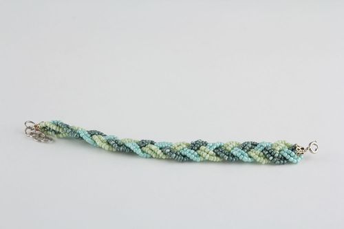 Beaded bracelet Braid - MADEheart.com