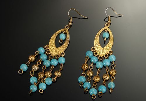 Dangle earrings Eastern fairy tale - MADEheart.com