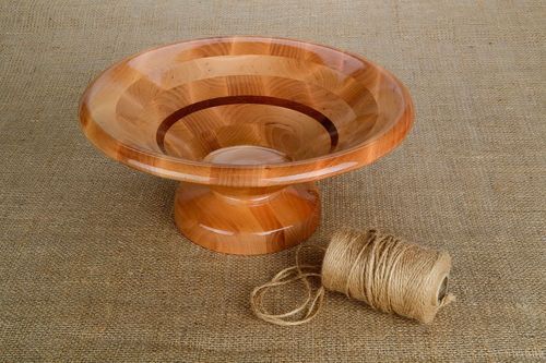 Wooden fruit bowl - MADEheart.com