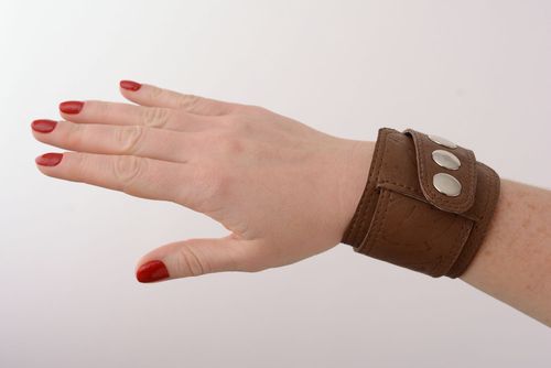 Leather bracelet unisex - MADEheart.com