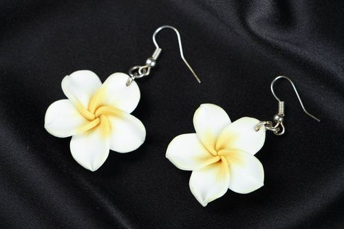 Aretes originales de arcilla polimérica Flores  - MADEheart.com