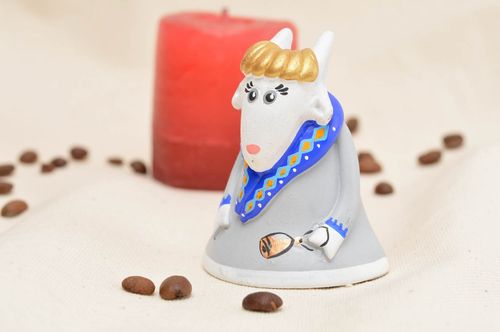 Beautiful handmade clay fridge magnet designer wall hanging interior decor - MADEheart.com