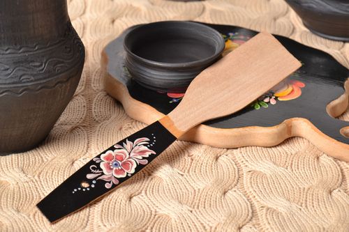 Pá de madeira com pintura  - MADEheart.com