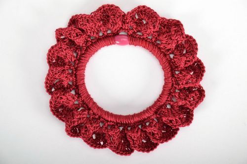 Knitted Scrunchy  - MADEheart.com