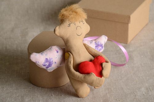 Handmade Deko Anhänger Spielzeug Engel Haus Dekoration Deko Geschenk Baumwolle - MADEheart.com