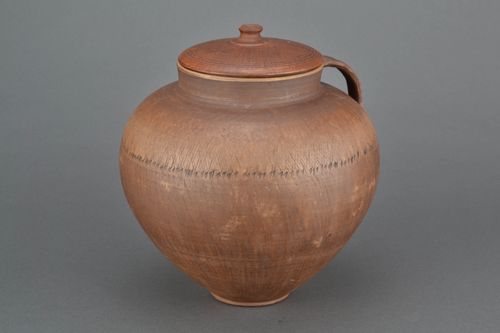 Large ceramic pot for 7 liters - MADEheart.com