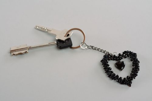 Chaveiro para chaves de miçangas artesanal - MADEheart.com