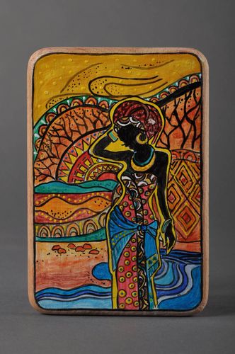 Tagliere di legno fatto a mano oggetto decorativo originale utensili da cucina - MADEheart.com