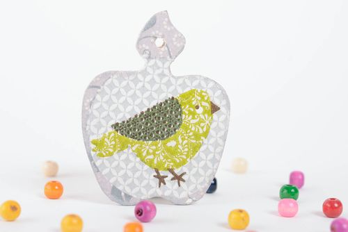 Imán para refrigerador hecho a mano con decoupage - MADEheart.com