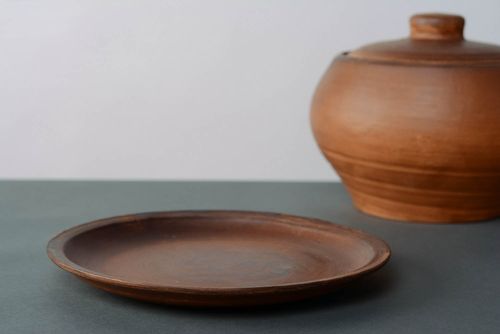 Clay plate - MADEheart.com