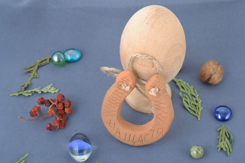 Fer à cheval à suspendre fait main design original souvenir Pour bonne chance - MADEheart.com