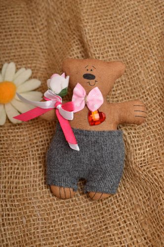 Handmade soft toy refrigerator magnet for decorative use only handmade gifts - MADEheart.com