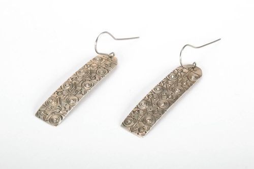 Long earrings with ornament - MADEheart.com