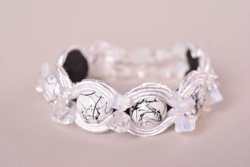 Unusual handmade wrist bracelet soutache bracelet designs beautiful jewellery - MADEheart.com