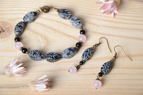 Damen Accessoires handmade Damen Ohrringe Schmuck Armband Geschenk für Frauen - MADEheart.com