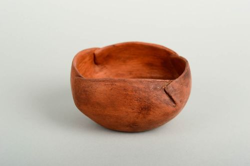 Cazuela de barro hecha a mano vajilla moderna decorada utensilio de cocina  - MADEheart.com