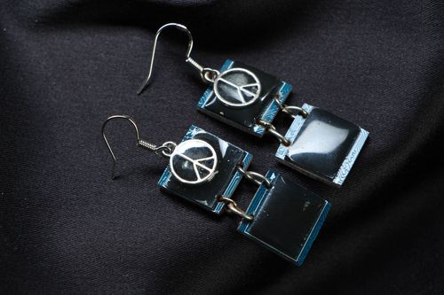 Earrings in cyberpunk style - MADEheart.com