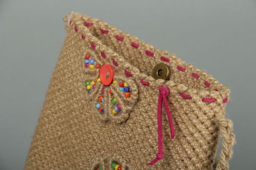 Small braided bag Rainbow - MADEheart.com