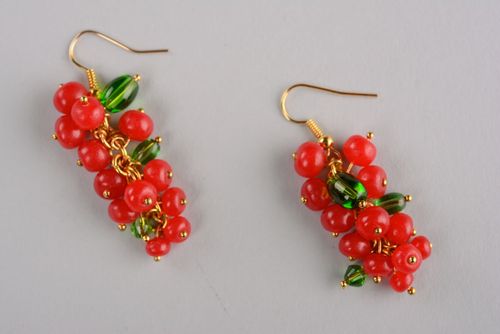 Pendientes artesanales con colgantes - MADEheart.com