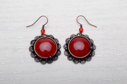 Pendientes hechos a mano de vidrio - MADEheart.com