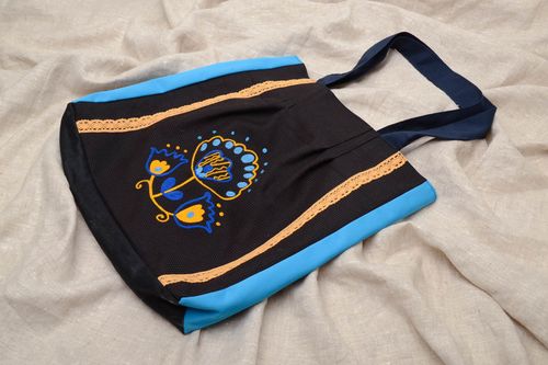 Sac à main en tissu naturel handmade - MADEheart.com