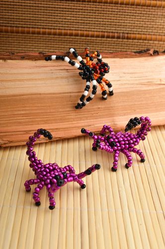 Figuren Set kleine Dekofiguren handgefertigt Wohnzimmer Deko Geschenk Ideen  - MADEheart.com