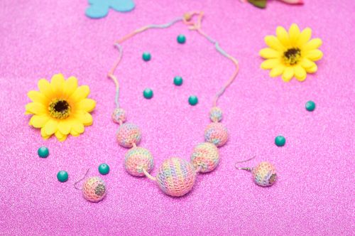 Handmade Halskette für Frauen Modeschmuck Ohrringe Öko Schmuck öko rein - MADEheart.com