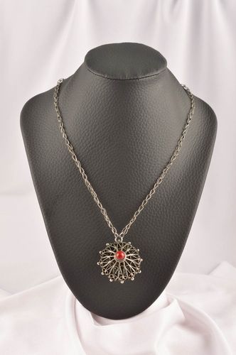 Handmade unusual jewelry lovely cute pendant feminine designer accessories - MADEheart.com