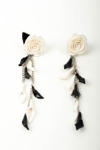 Handmade Schmuck Polymer Clay Schmuck Modeschmuck Ohrhänger Accessoire für Frau - MADEheart.com