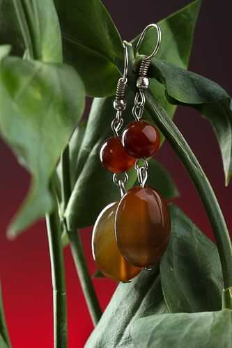 Designer earrings gemstone jewelry handmade jewellery gift ideas for women - MADEheart.com