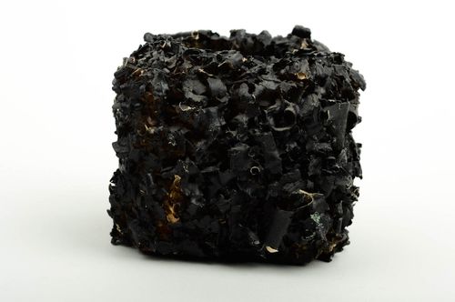 Candeliere in legno fatto a mano candelaio insolito portacandele di legno - MADEheart.com