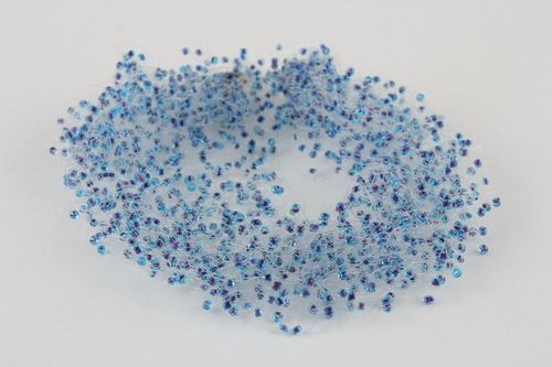 Collana di perline fatta a mano originale di moda bigiotteria da donna - MADEheart.com