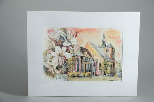 Aquarell Gemälde Polen - MADEheart.com