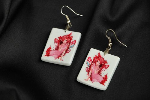Polymer earrings - MADEheart.com