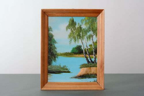 Gemälde in Öl Im Juli - MADEheart.com