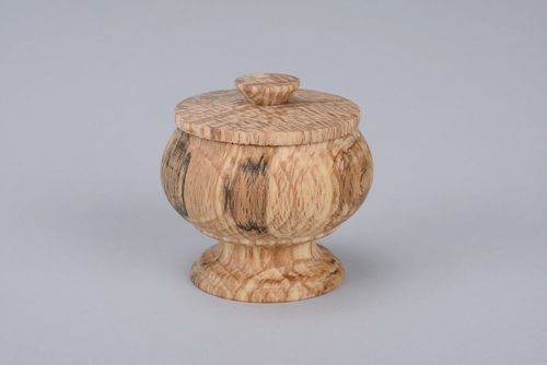 Tarro para sal o especias de madera - MADEheart.com