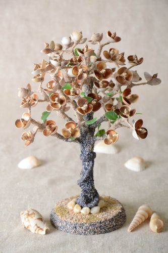 Árbol artificial hecho a mano decoración de interiores regalo original bonito - MADEheart.com