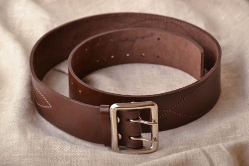Brauner Gewehr Gürtel - MADEheart.com