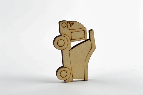 Forme en bois à décorer fait main Loisirs créatifs Embellissement en bois - MADEheart.com