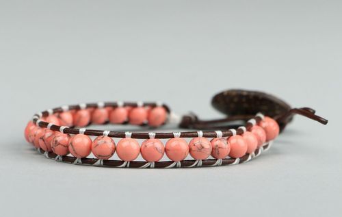 Bracelet made from natural stone - kohalong - MADEheart.com
